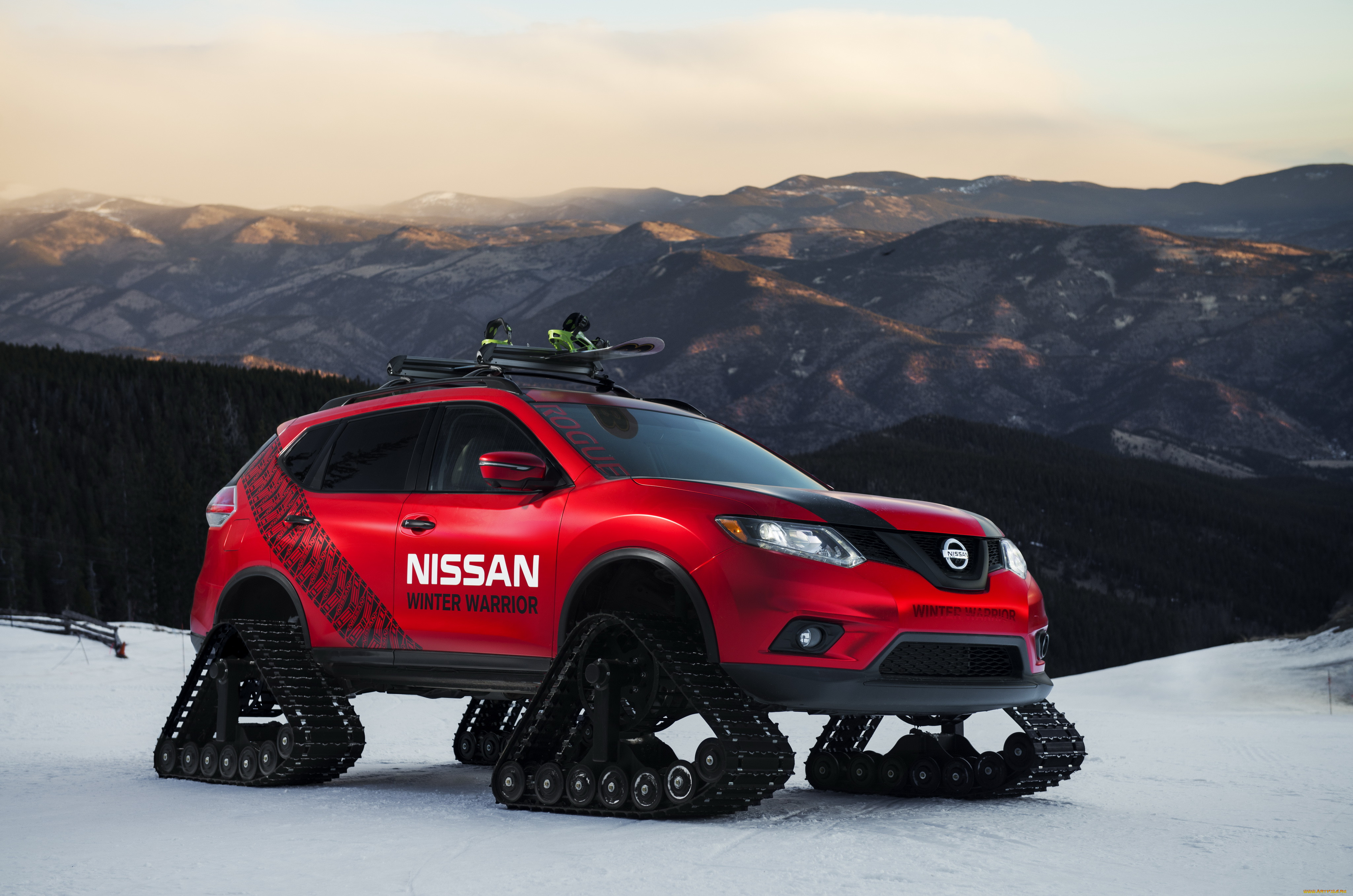 , nissan, datsun, winter, warrior, pathfinder, 2016, concept